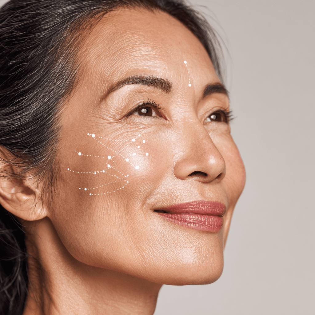 Regenerative PRP Dermal Fillers for Facial Rejuvenation 2 filler lines